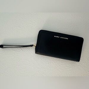 Marc Jacobs Black Wristlet Wallet